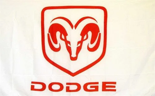 Dodge Logo Auto Dealer Banner Flag Sign