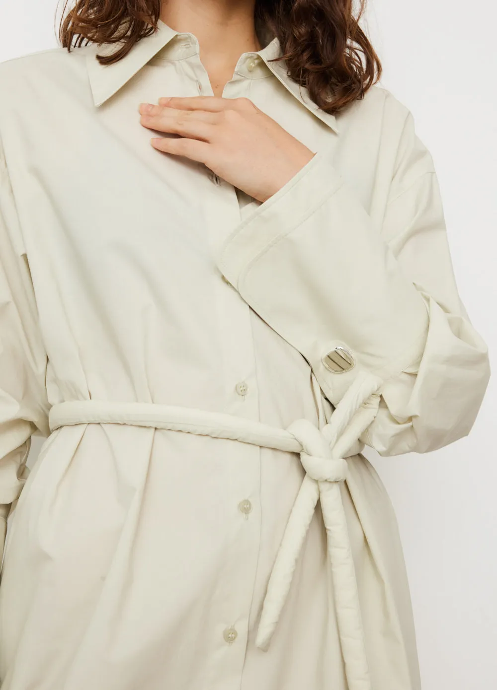 Double Cuff Shirt Dress