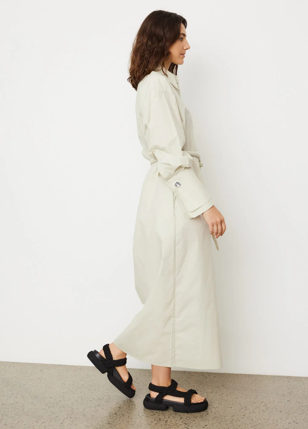 Double Cuff Shirt Dress