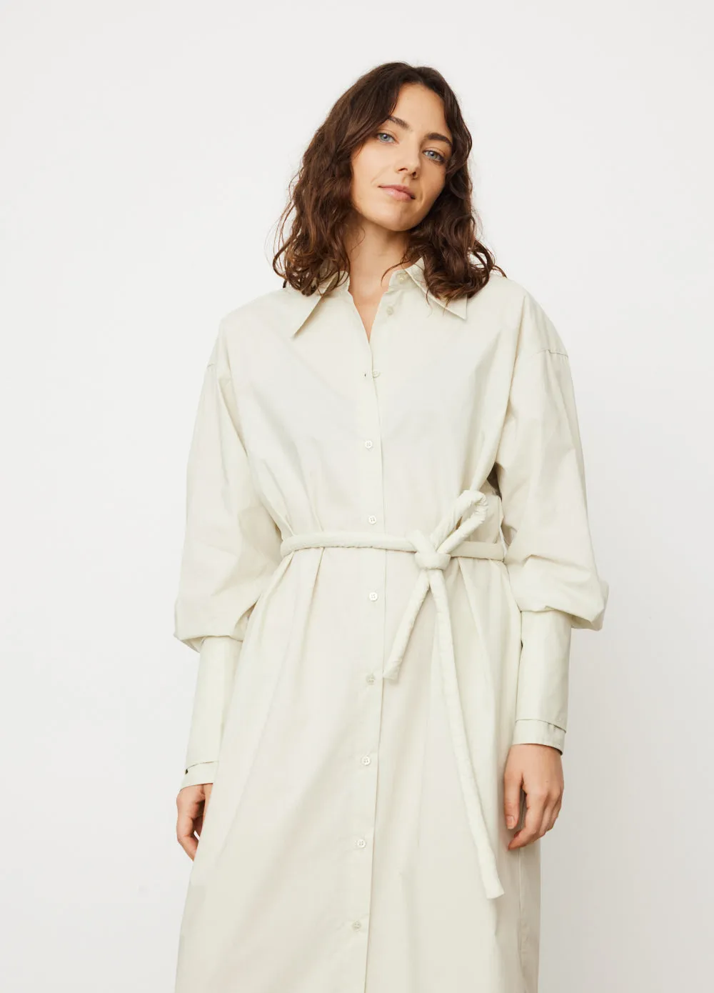 Double Cuff Shirt Dress