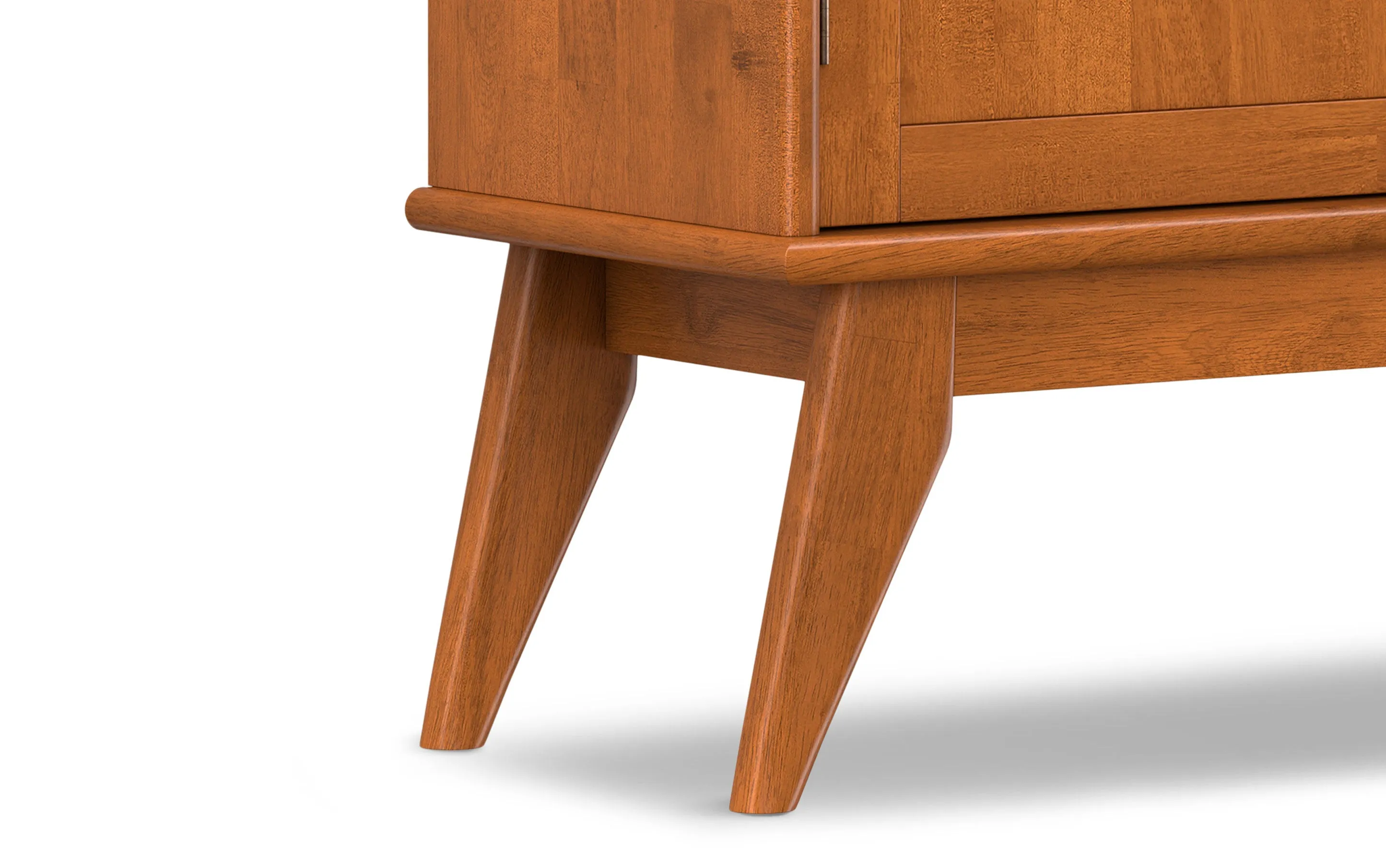 Draper Mid Century Entryway Storage Cabinet