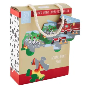 Firetruck Shaped Puzzle