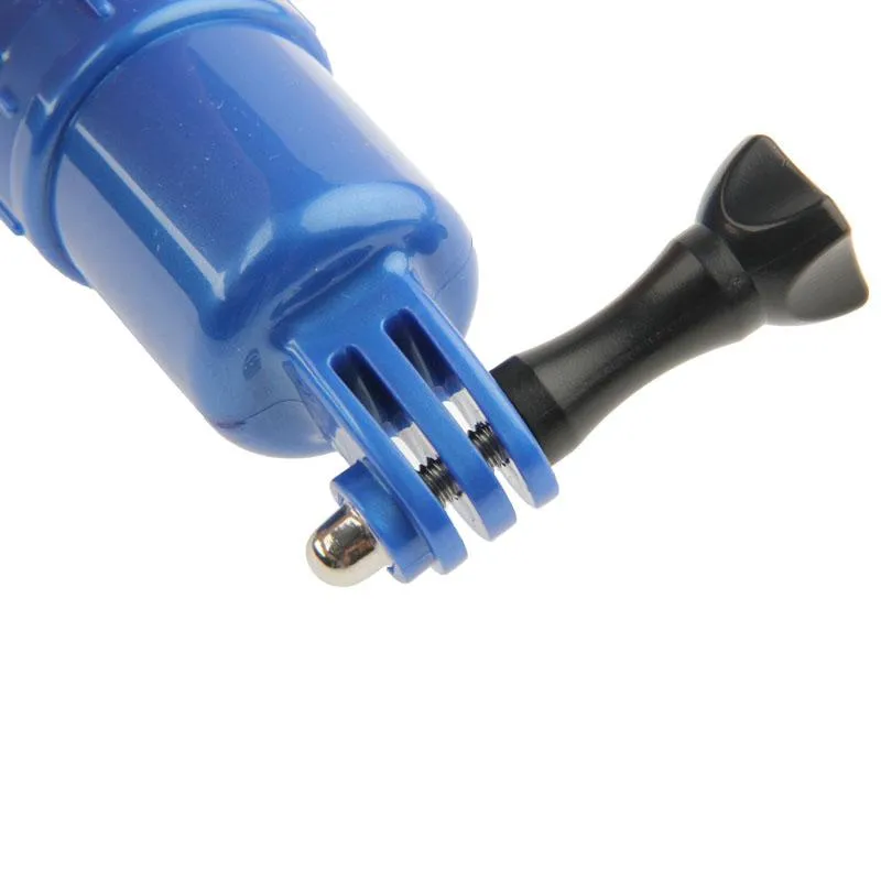 Floating Hand Grip for Action Cameras with Wrist Strap and Screw