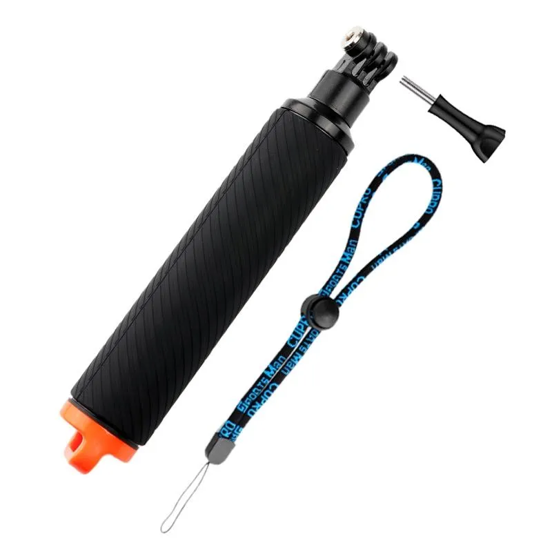 Floating Hand Grip for Gopro Hero8 with Shutter Trigger and Anti-lost Strap