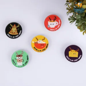 Food Is My Spirit Animal Fridge Magnets