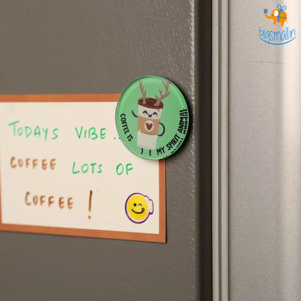 Food Is My Spirit Animal Fridge Magnets