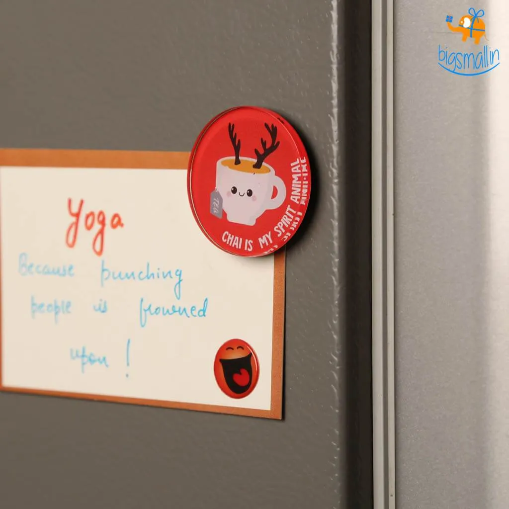 Food Is My Spirit Animal Fridge Magnets