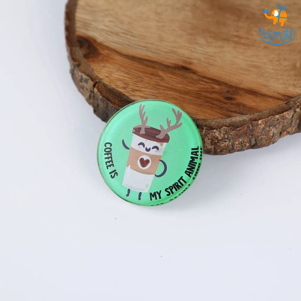 Food Is My Spirit Animal Fridge Magnets