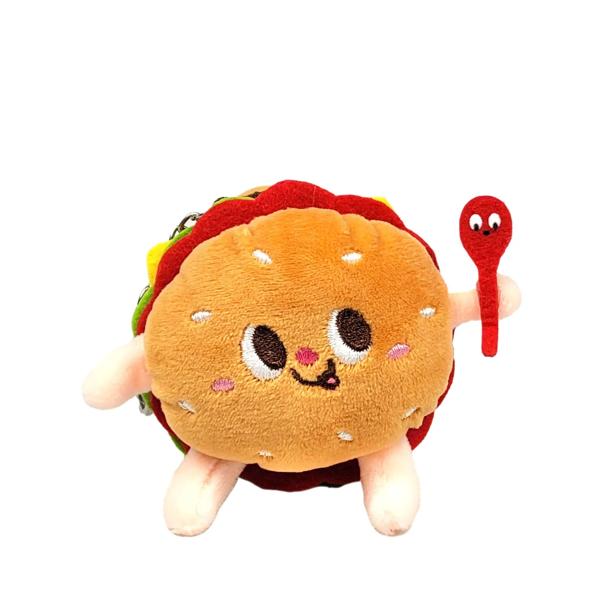 Foodie Plush Keychain