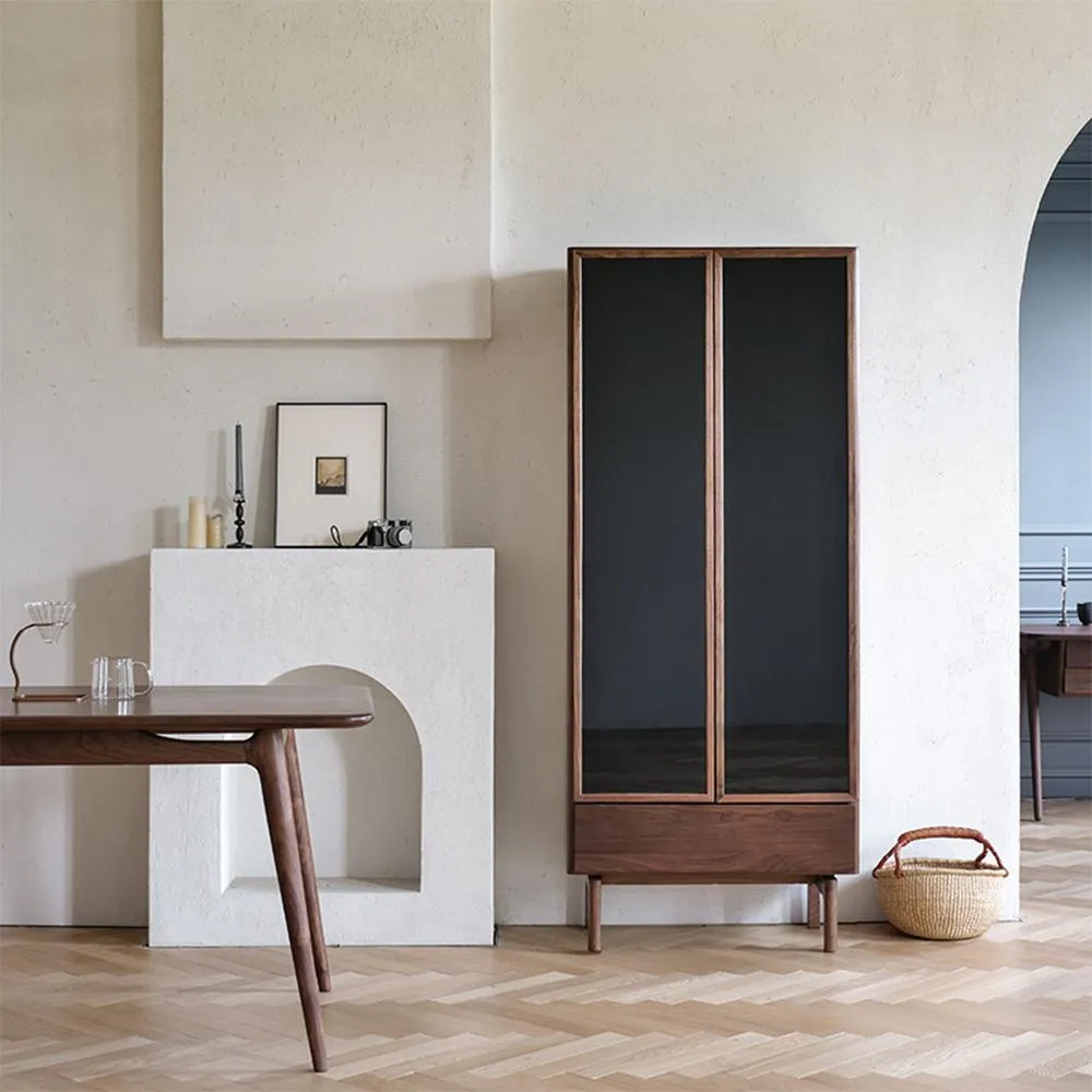 FU354 Shelves Storage, Walnut