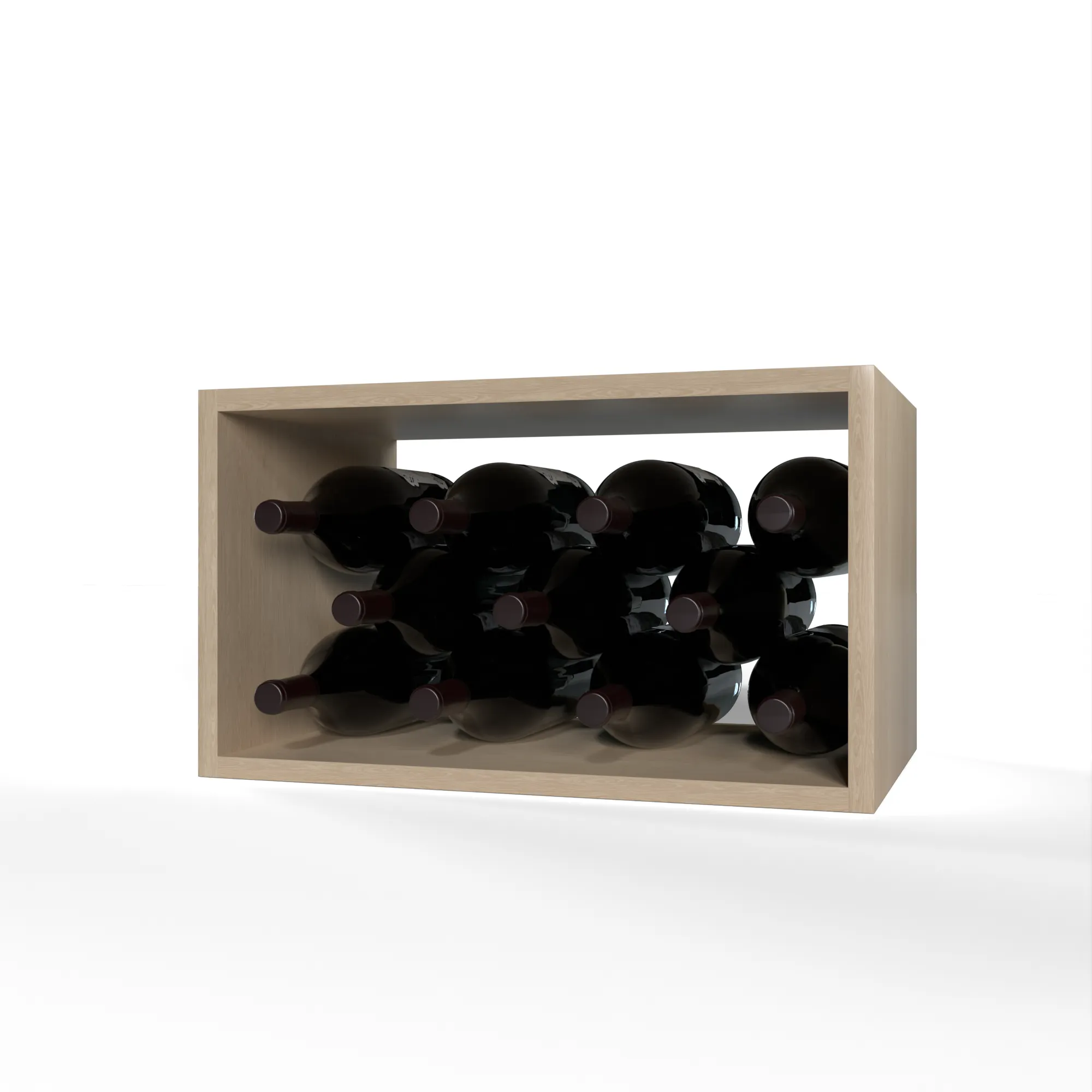 GrandCellar™ - 4 Column Full-Depth Magnum Bulk Wine Bin - 12"