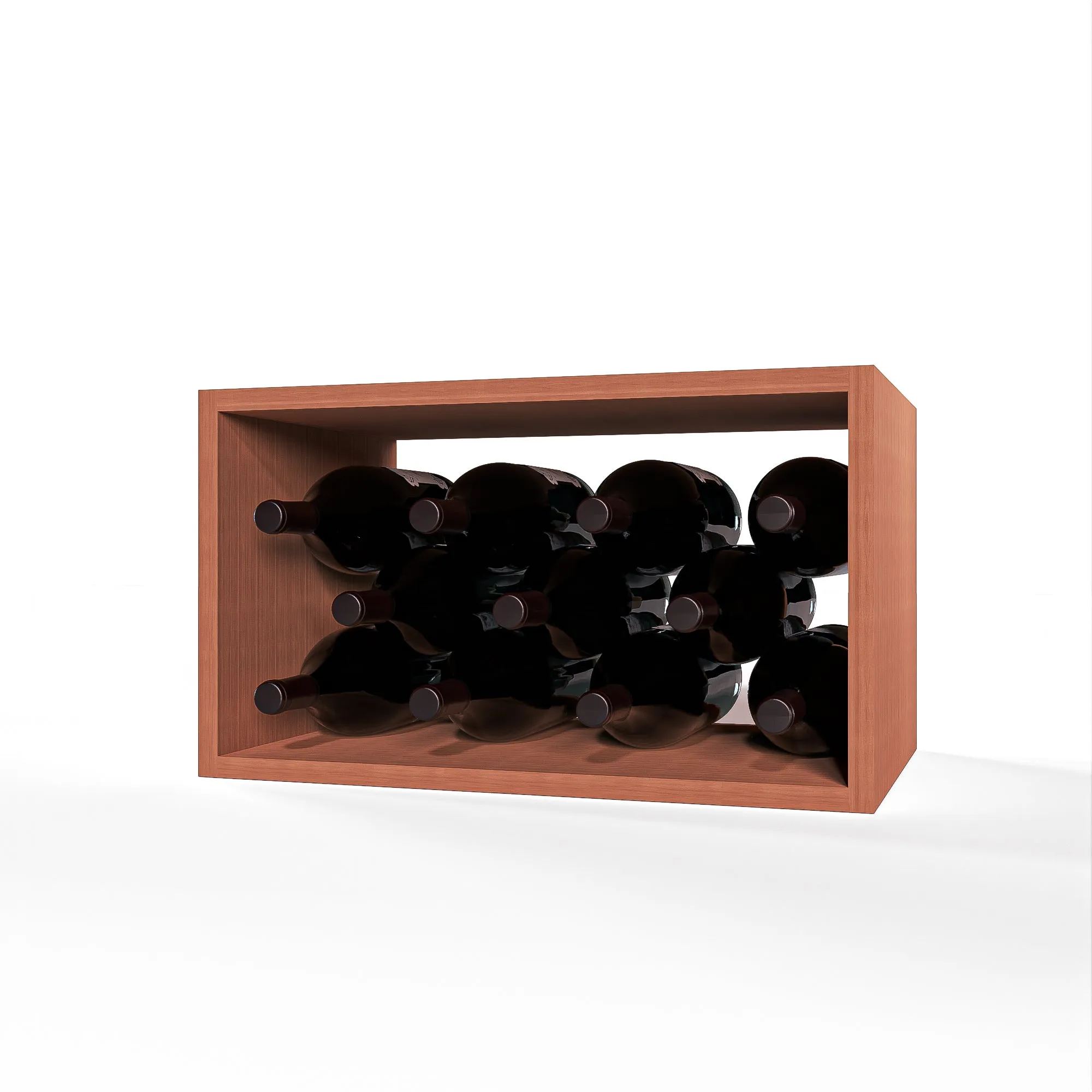 GrandCellar™ - 4 Column Full-Depth Magnum Bulk Wine Bin - 12"