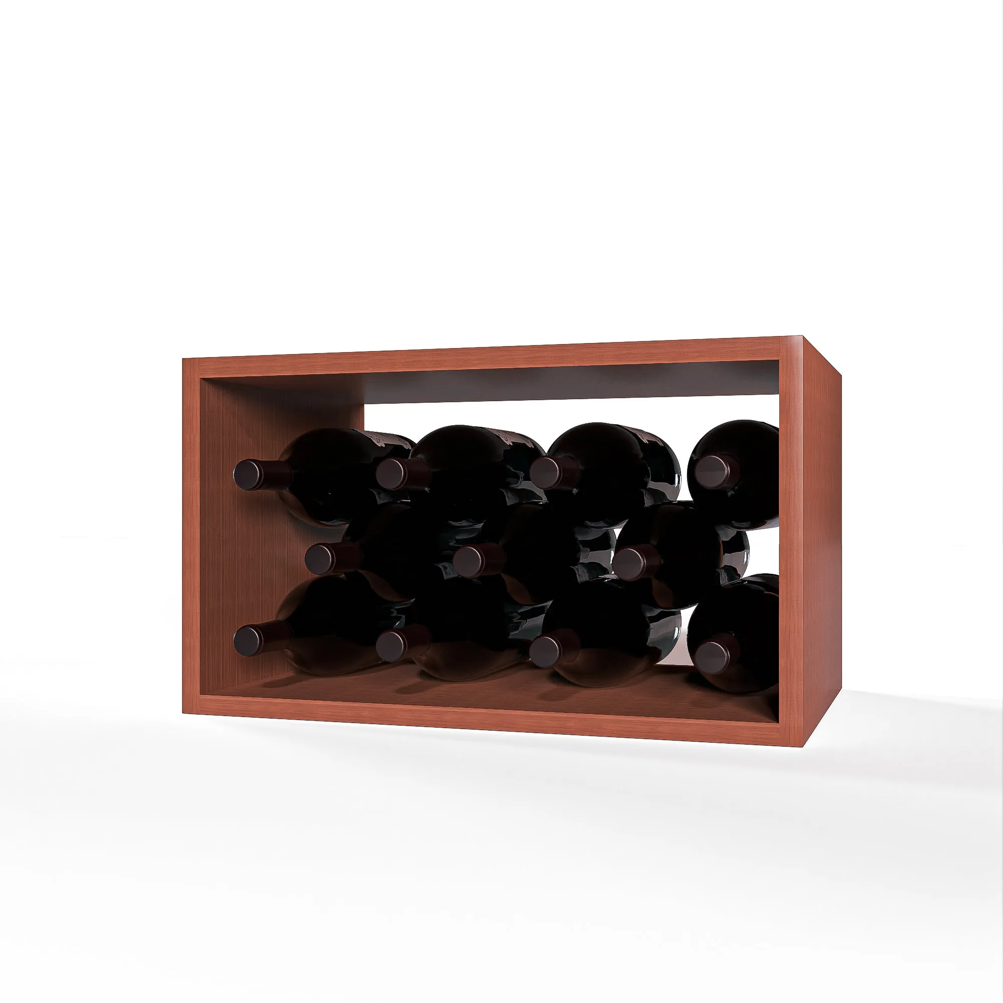 GrandCellar™ - 4 Column Full-Depth Magnum Bulk Wine Bin - 12"