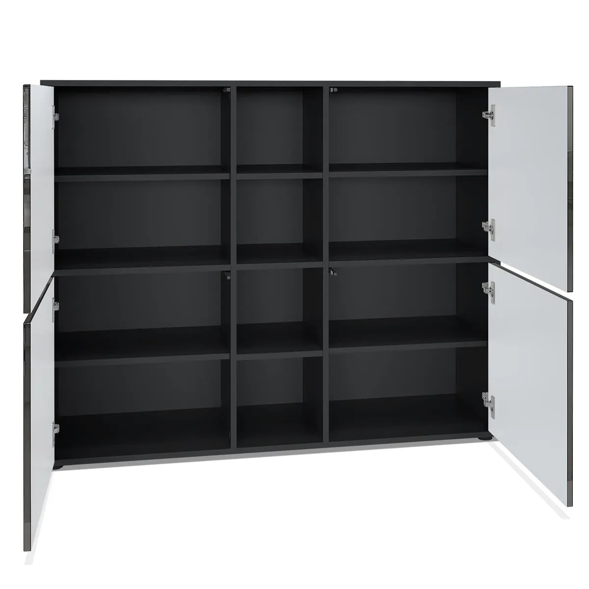 Highboard "Cuba V3" in White Matt