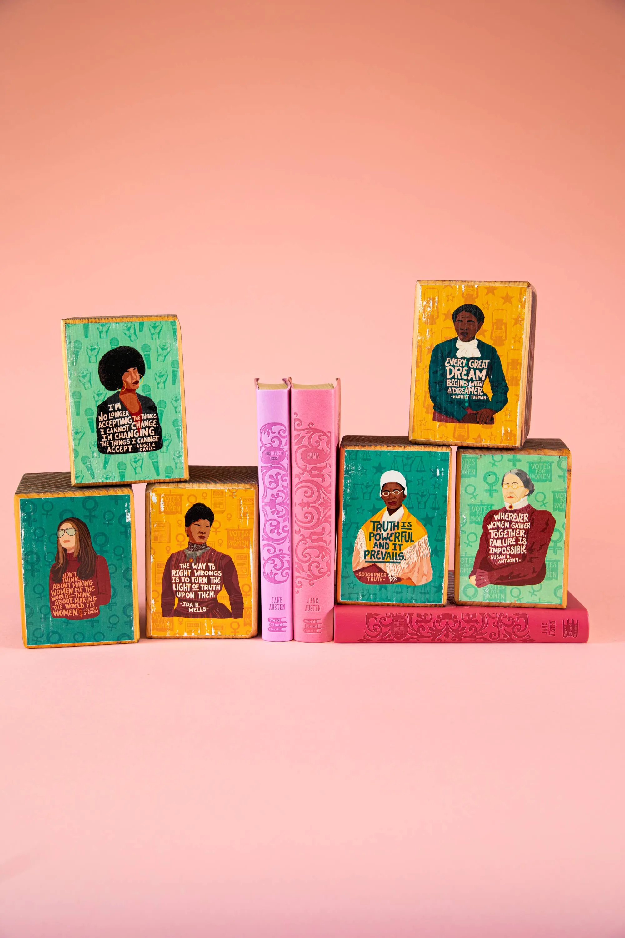 Iconic Woman Bookend (Sold Individually)