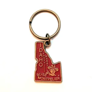 Idaho Keychain - High Quality Thick Metal State Love Key Ring