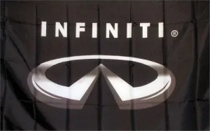 Infiniti Silver Logo Auto Dealer Banner Flag Sign