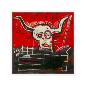 Jean-Michel Basquiat "Cabra" Artwork Vinyl Sticker