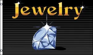 Jewelry 3'x5' Polyester Flag Banner Sign