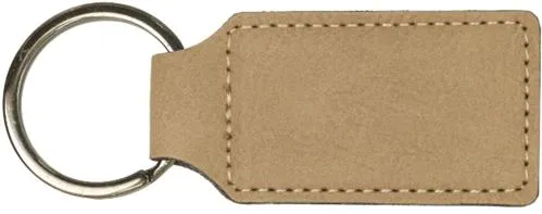 Keychain Leather Rectangle
