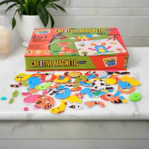 Kids Activity 3 in 1 -Crea8tive Magnetic Board Writing White Board