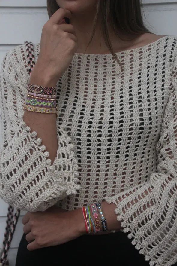 Knitted cover up - Sinfona