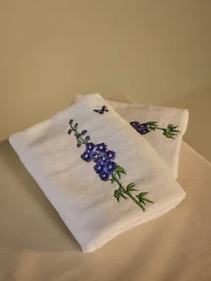 Larkspur Hand Towel (set of 2)