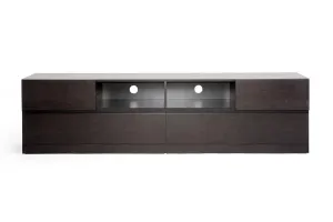 Lovato Dark Brown Modern TV Stand