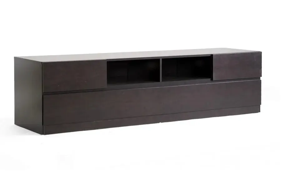 Lovato Dark Brown Modern TV Stand