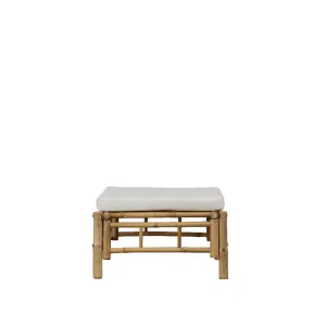 Mandisa module pouf bamboo
