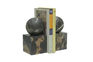 Marble Ball Bookends