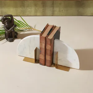 Marble Ujaala Bookend | Set of 2
