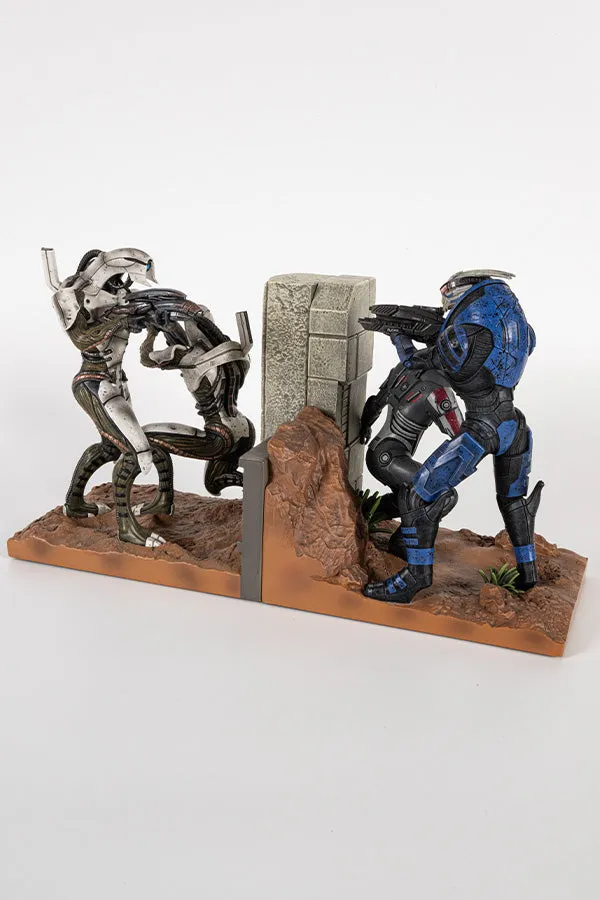 Mass Effect Cover Fire Bookends