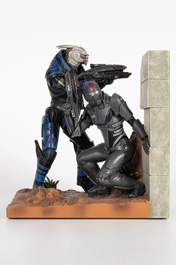 Mass Effect Cover Fire Bookends