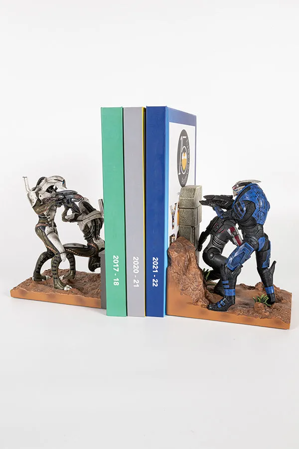 Mass Effect Cover Fire Bookends