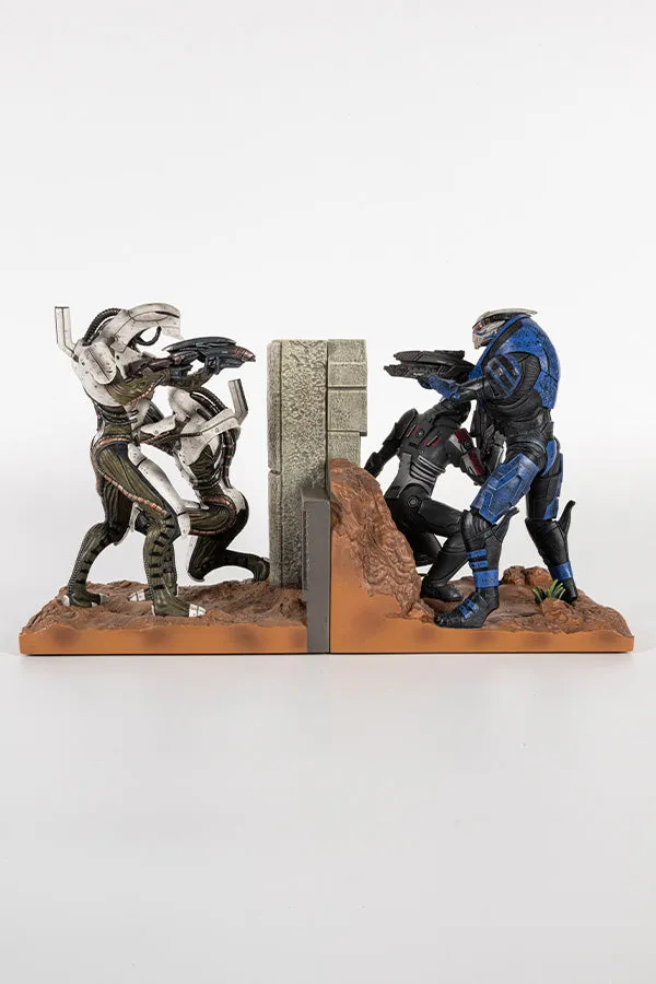 Mass Effect Cover Fire Bookends