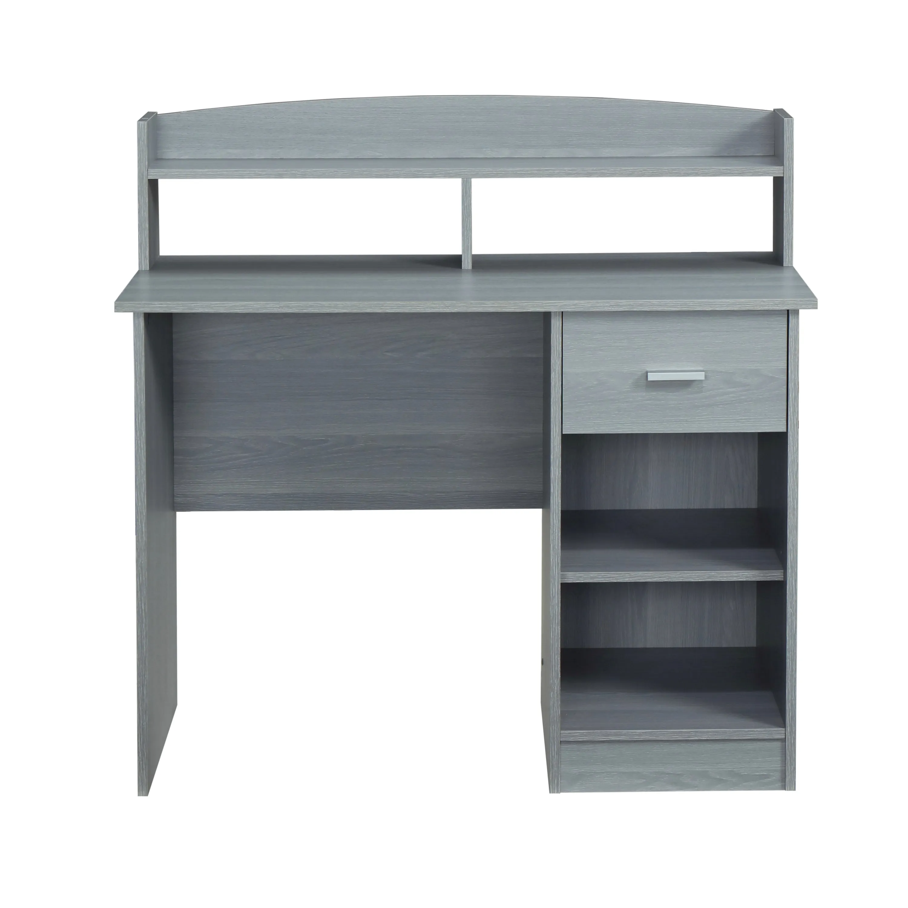 Modern Office Desk with Hutch