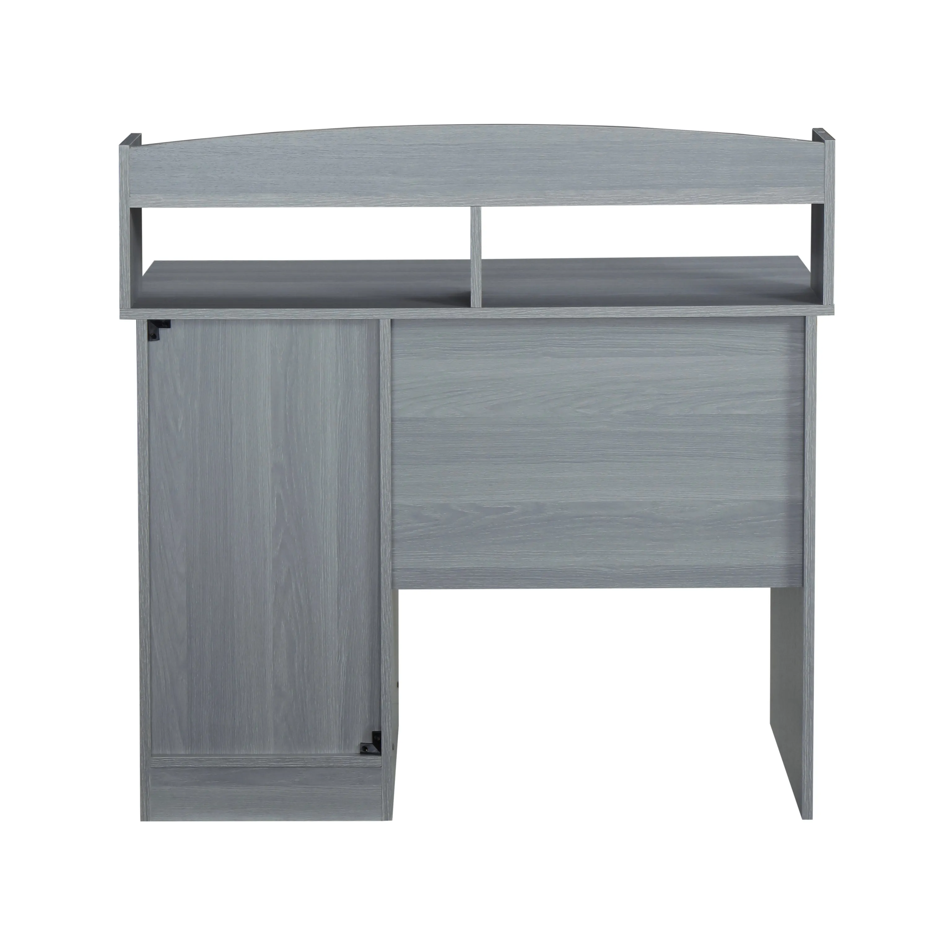 Modern Office Desk with Hutch