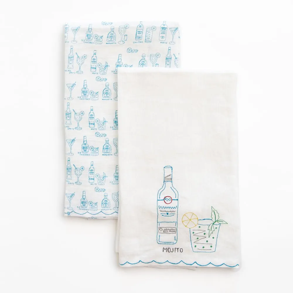 Mojito Linen Tea Towels