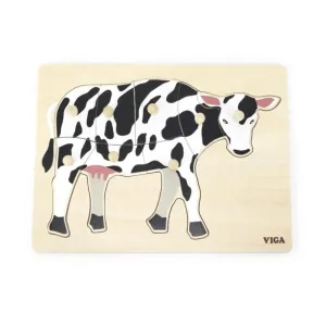 Montessori Cow Puzzle 8 Pieces