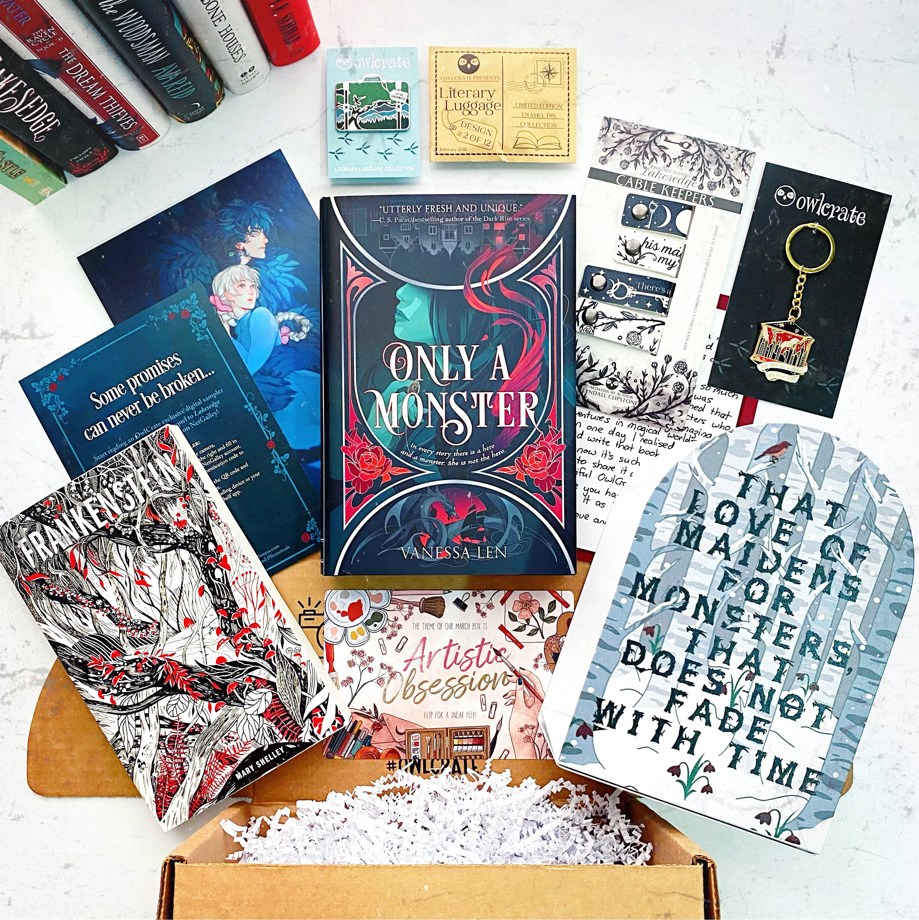 OwlCrate 'AMONG THE MONSTERS' Box