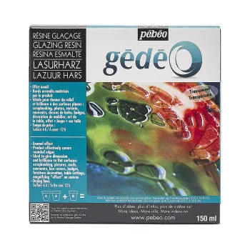 PEBEO 6 KIT GLAZING RESIN  150ML