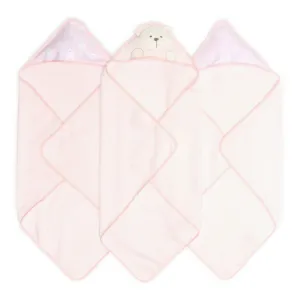 Piccolo Bambino 3-Pack Hooded Towels