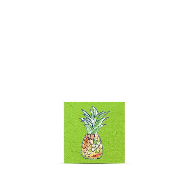 Pineapple Pop Art Magnet