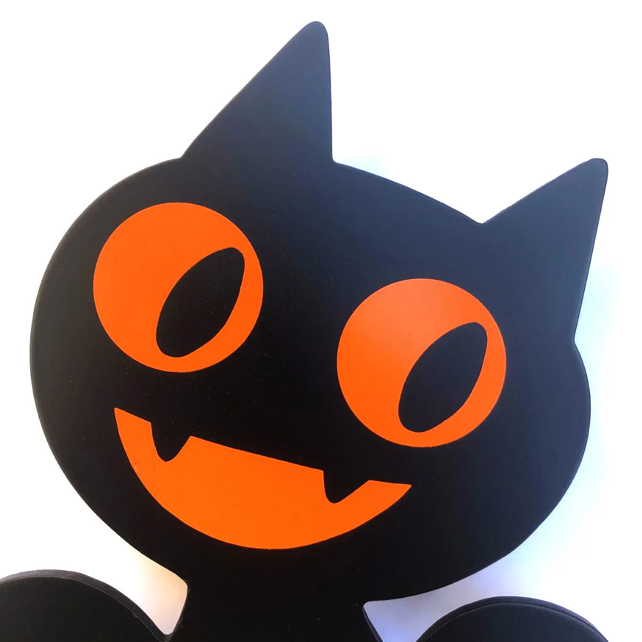 "BAT CAT CLOCK- (Will return for the holidays!)
