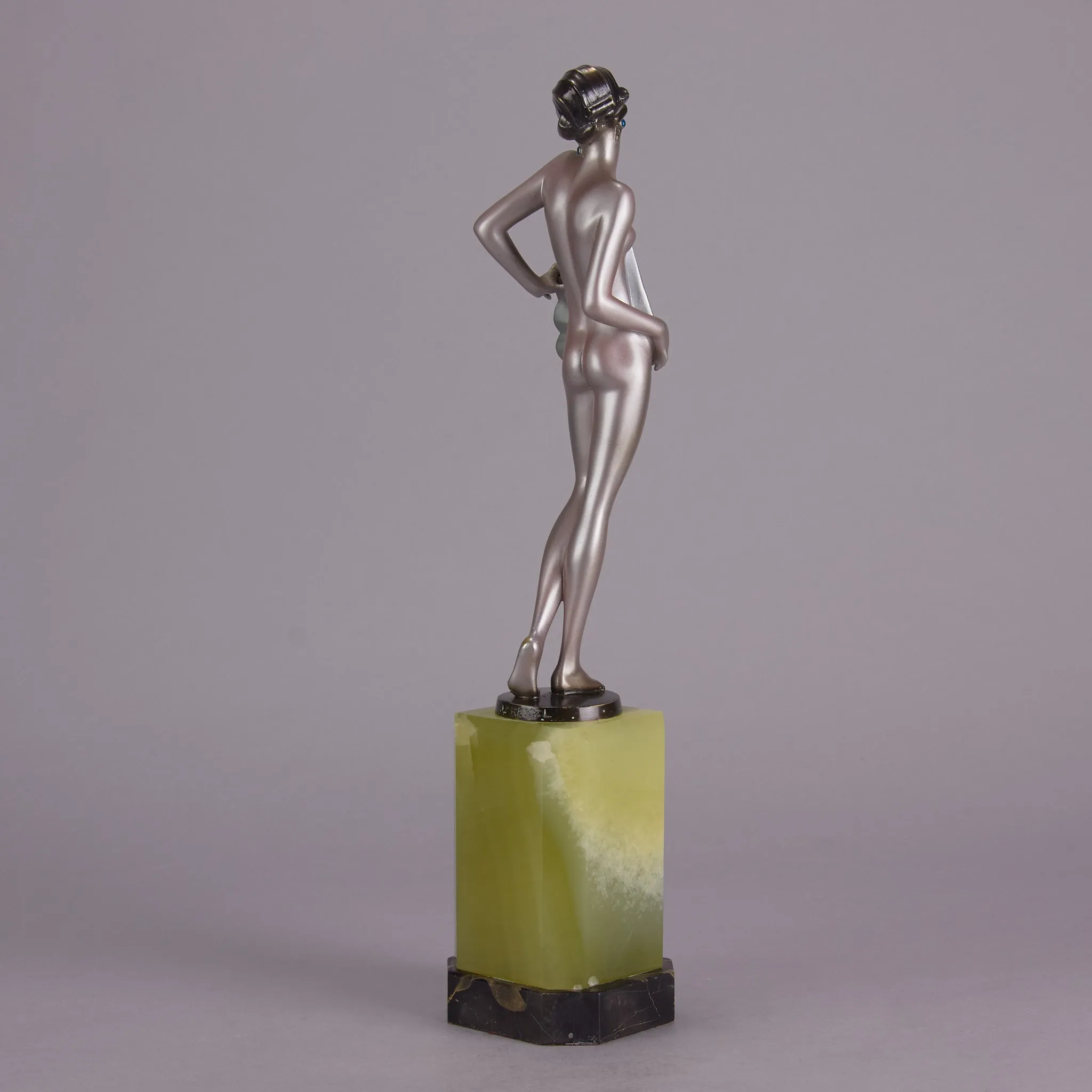 "Dancer with Fan" by Josef Lorenzl