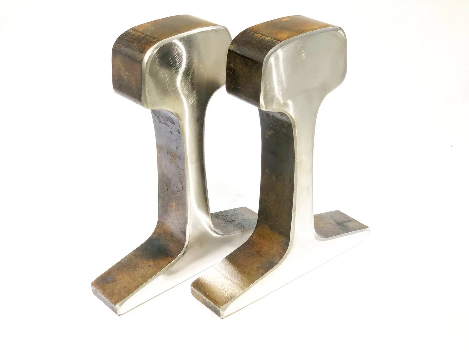 Railroad Track Bookends