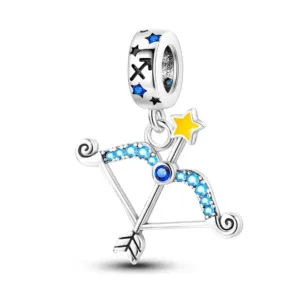 Sagittarius Star Sign Charm - 925 Sterling Silver