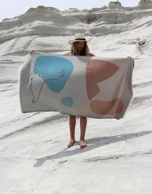Sea Calf Turkish Beach Towel