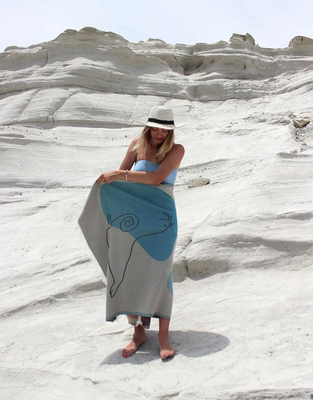 Sea Calf Turkish Beach Towel